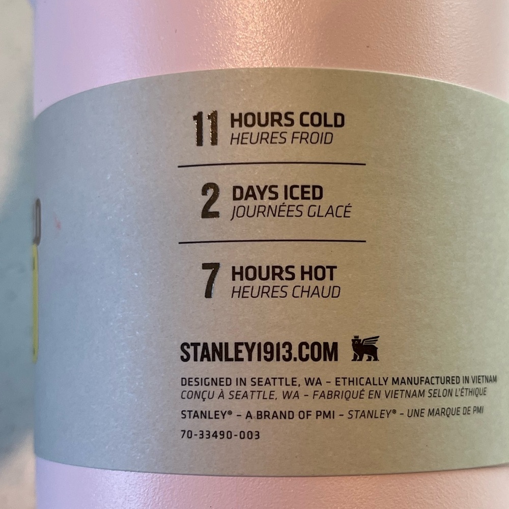Stanley 40 oz Rose Quartz with Handle - Picture 11 of 13